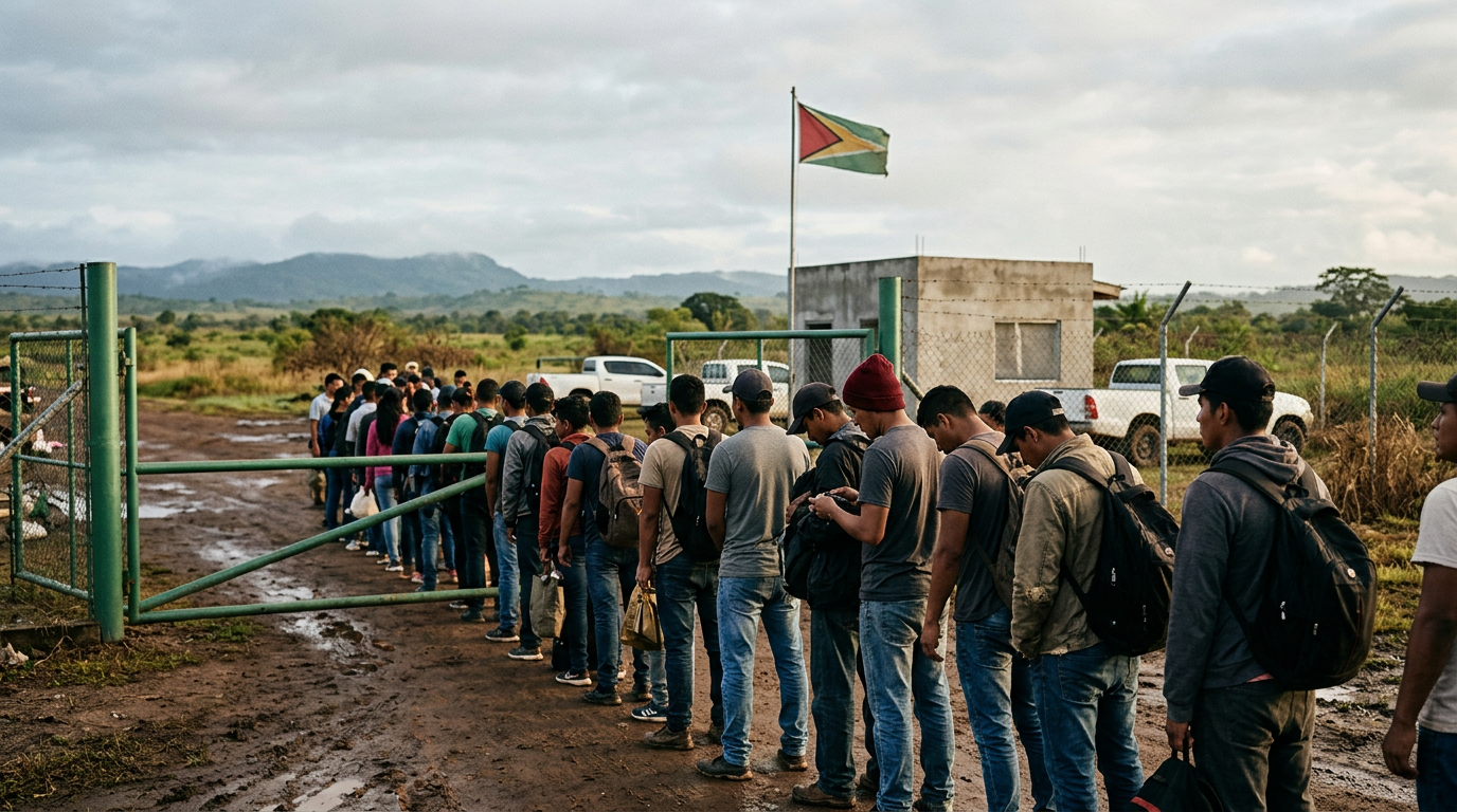 Guyana, peón de EE. UU. en su política de deportación hispanoamericana