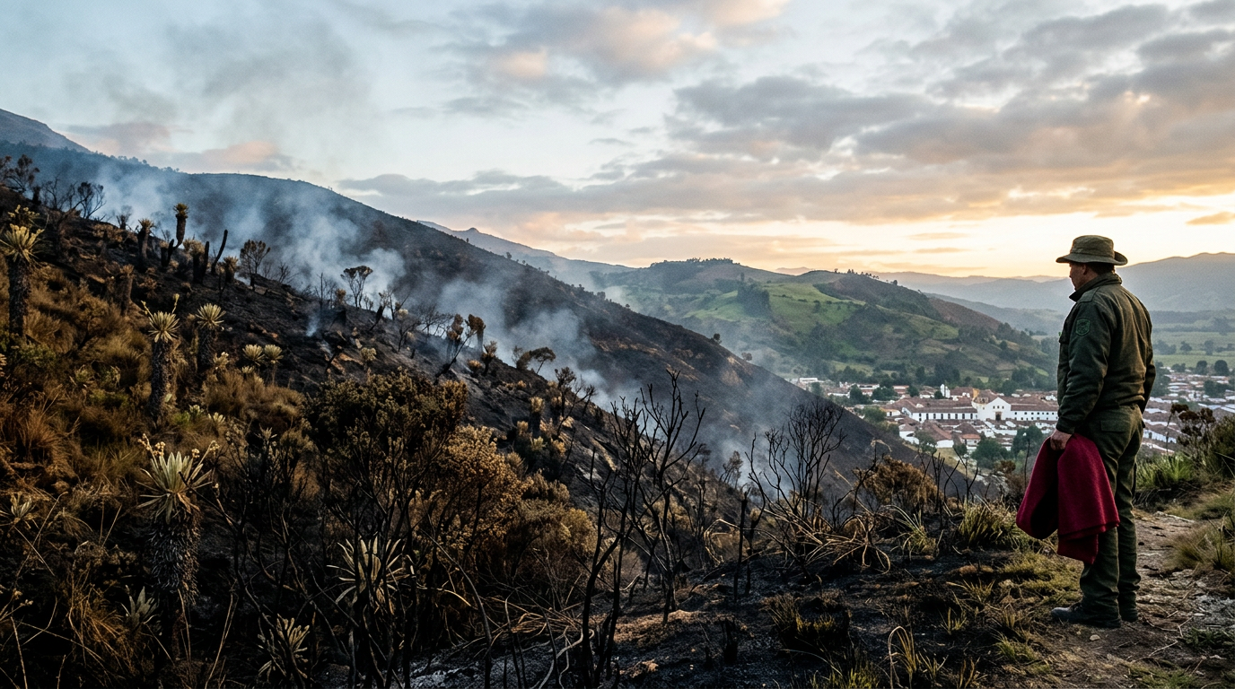 Colombia: El fuego se ceba con el patrimonio natural y expone fisuras en la respuesta